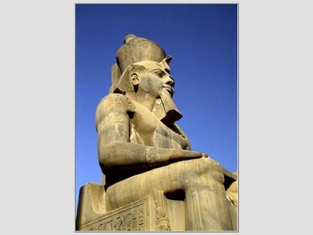 Ramzio ll skulptūra Luksore. Scanpix