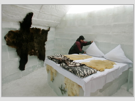 Tvarkomas kambarys Balea Lac Ledo viešbutyje Fagaro kalnuose 300 km  į šiaurės vakarus nuo Buharesto   Nuot. Reuters/Scanpix