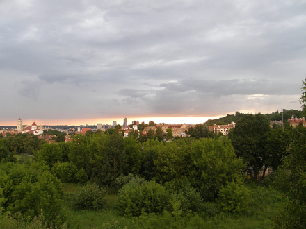 Vilniaus panoraminės vietos, Subačiaus apžvalgos aikštelė