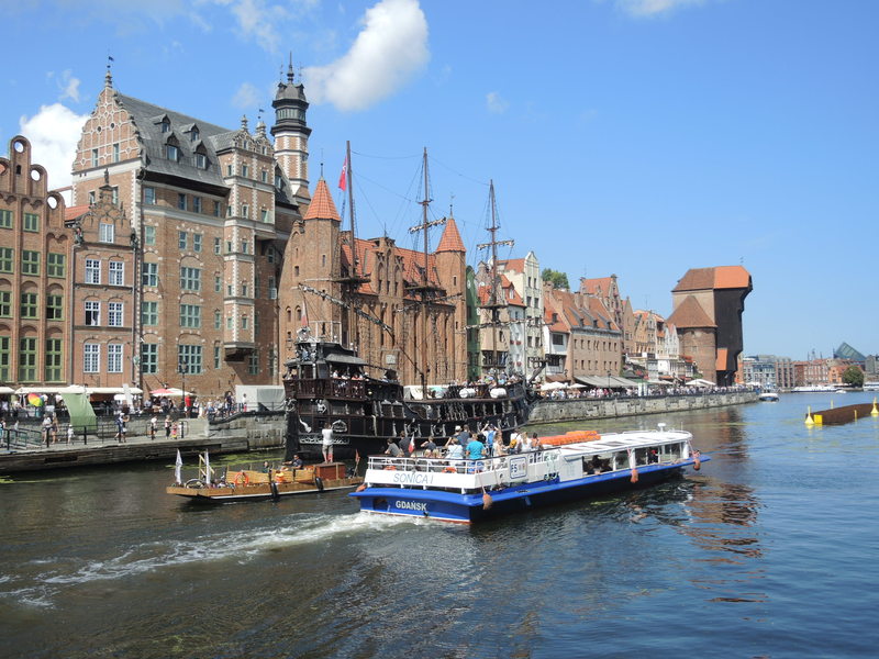 Gdansko centrinis kanalas Stara Moltawa