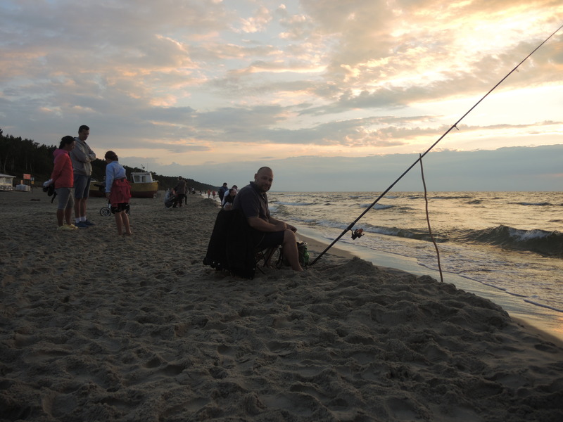 Plekšniu žvejyba nuo kranto