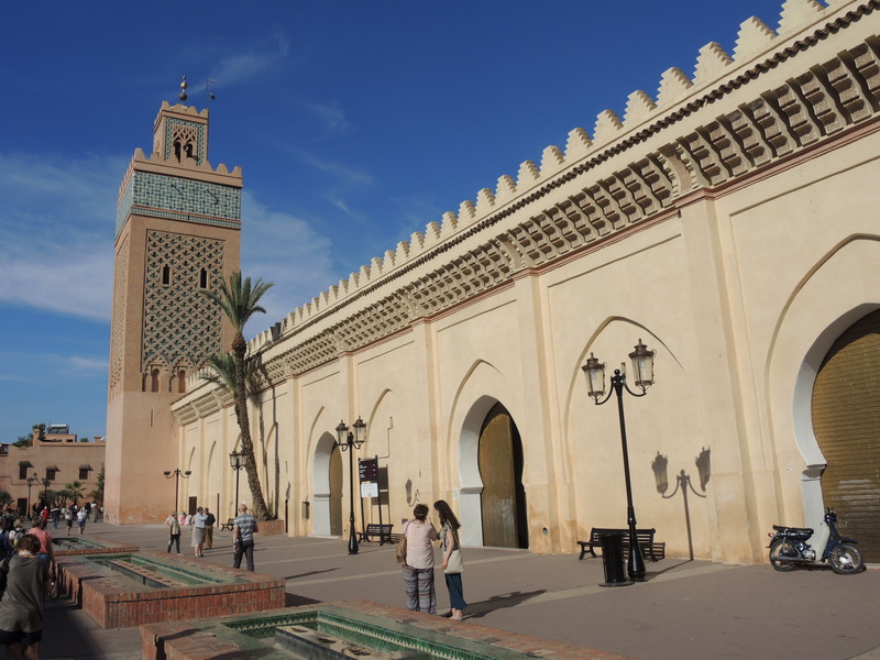 Saaditų mauzoliejus ( tomb) Marokeše, Maroke