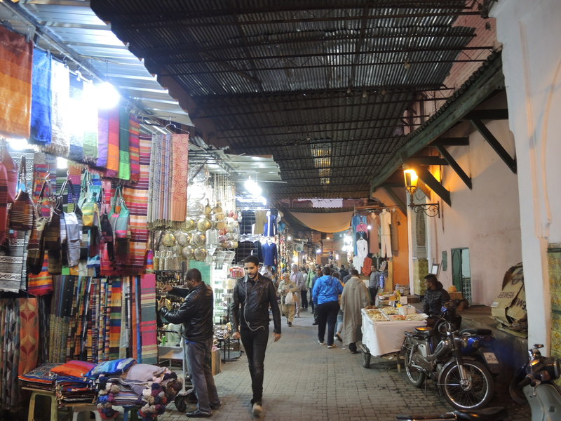 Marokešo gatvių turgus