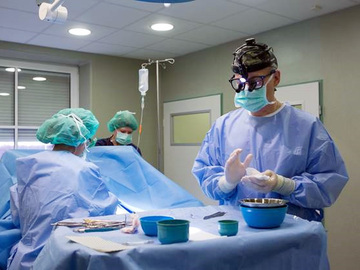 Plastinės chirurgijos operacija