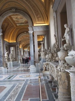 romos ir graikų skulptūrų kolekcijos Vatikano muziejus
