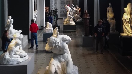 veiklos Kopenhagoje, skulpturu muziejus, Glyptoteket