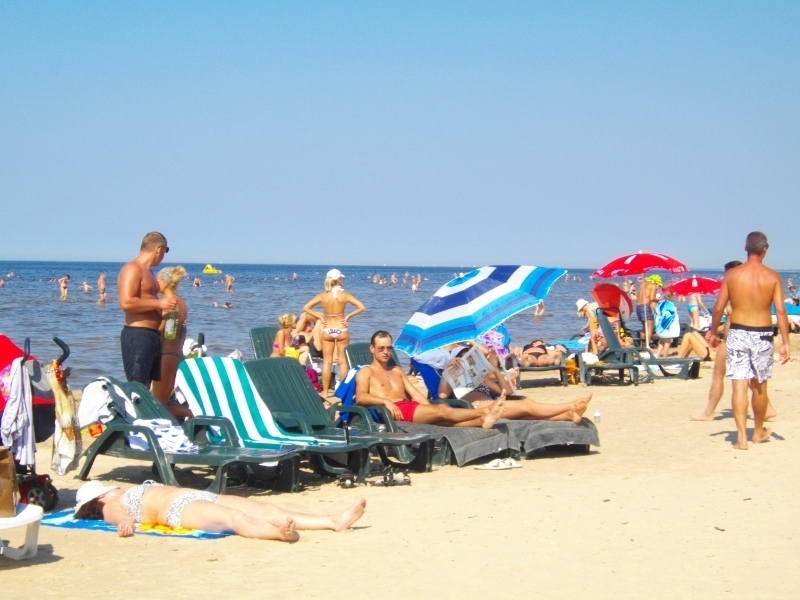 paplūdimiai Latvijoje