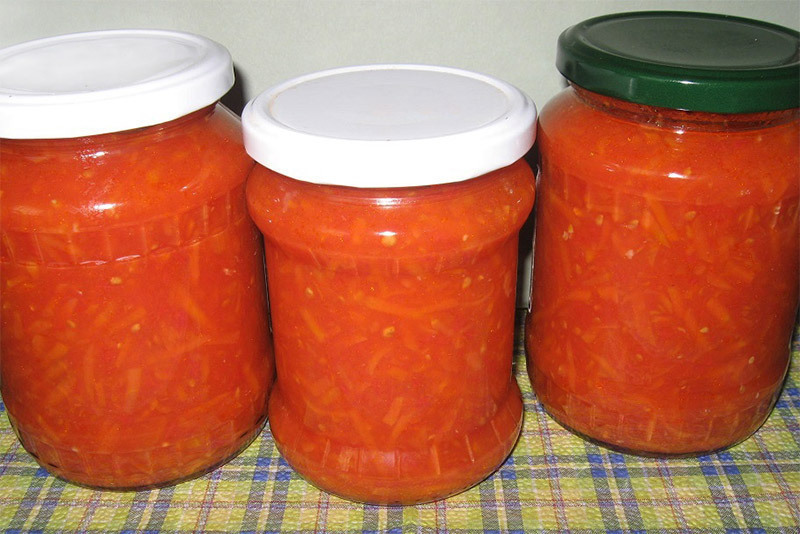 Morkų ir pomidorų mišrainė