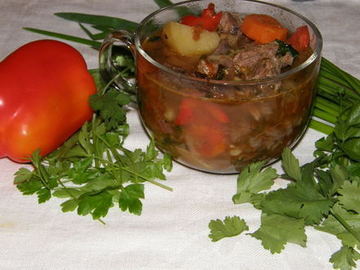 Chašlama - armėniška sriuba
