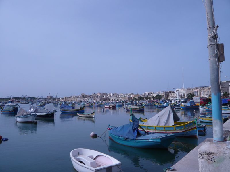 Marsaxlokk  žvejų uostas