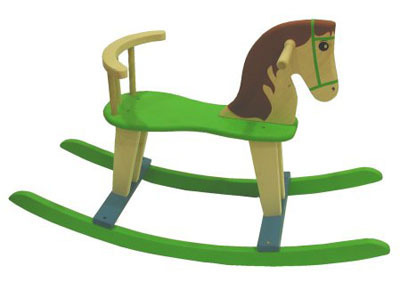 Medinis arklys supuoklis skirtas vaikams nuo 1 metų amžiaus
