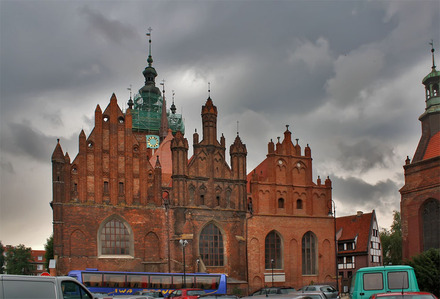 Lankytinos Gdansko vietos, Lenkija Senamiestis - Šv. Katarzyny bažnyčia