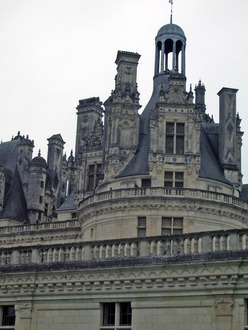 Chambord pilies fasado dekoras | Aušros Daugvilaitės nuotr.